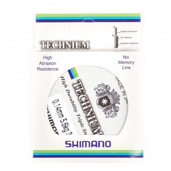 Леска зимняя Shimano Technium 30 м. 0,10 мм в Междуреченске
