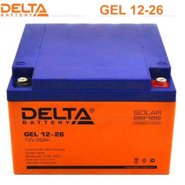 Аккумуляторная батарея Delta GEL 12-26 в Междуреченске